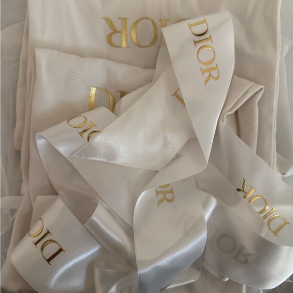 Dior Women Black Sandals with Gold Accents - Picture 7 of 9